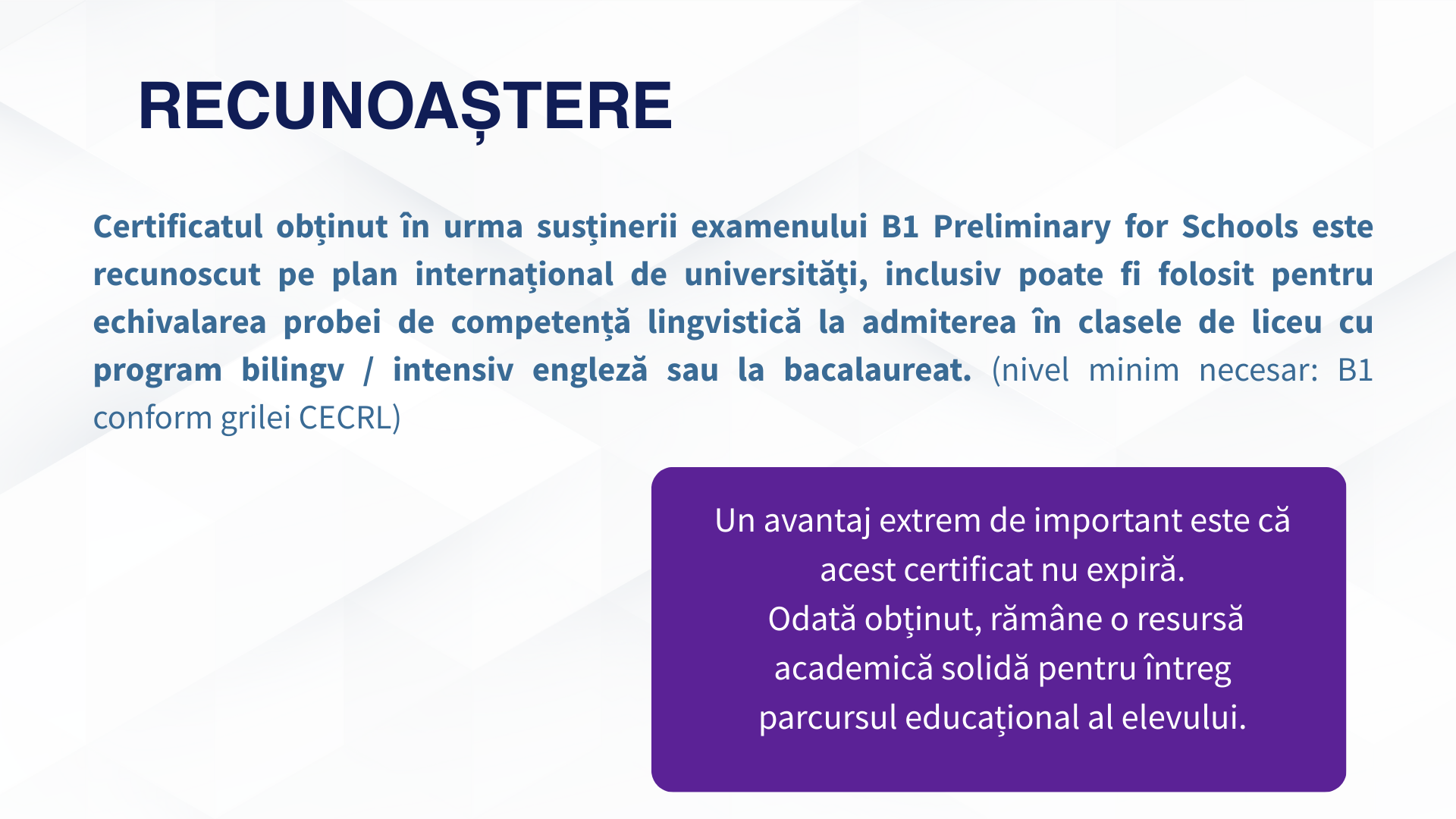 Copy of B1 Preliminary for Schools